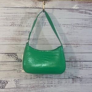 Green Crocodile Bag